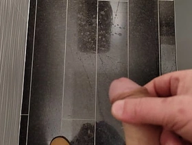 Public toilet jerking off