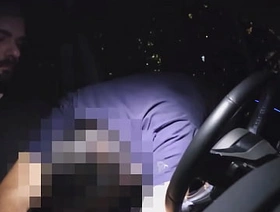 Cruising at a rest stop - mutual blowjob