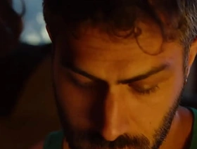Local mountain man Adam Ramzi restrains twink gay Troye Jacobs and submits him in hot foreplay before fucking.