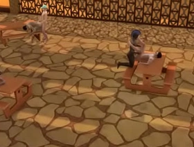 Outdoor Sims 4 Orgy Party