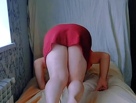 Crossdresser Kitty amateur teen femboy model loves making hot sexy videos at her room