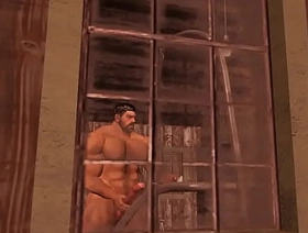 spying on cam heyward jerking off
