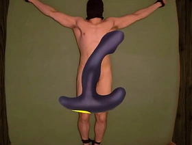 The student was left alone with a prostate vibrator inserted. He wasn't told how long he will be there. You can imagine what is going on in his mind.