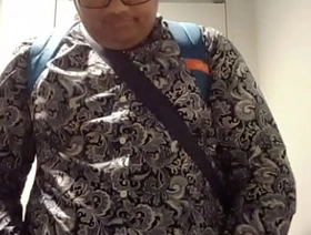 Vaibhav Jerks Off & Cums In A Public Toilet Whilst Smartly Dressed