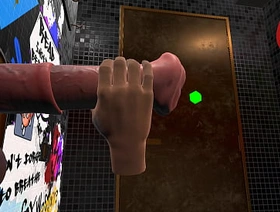 Served visitors, hard cock sucking, glory hole