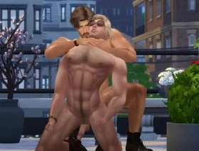 Hunky Sims 4 - Fuck and Furious (Sweaty Gay Sex in Summer Heat)