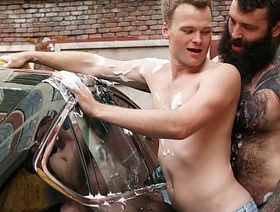 Stepson Earns His Stepdad's Car by Sucking His Cock - Creepdad