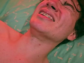POV Twink Edging Oil Handjob With Post Cum Play Camilo Brown Jerking Emmanuel Kokichi