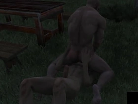 Caught while jerking off in public