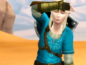 Legend Of Zelda 2 - Link Gets Lost In The Desert
