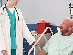 Little Perverted Doctor Dakota Eats Patients Ass - DoctorSaga