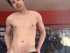 Strip Show of Sexy Twink Niko Springs